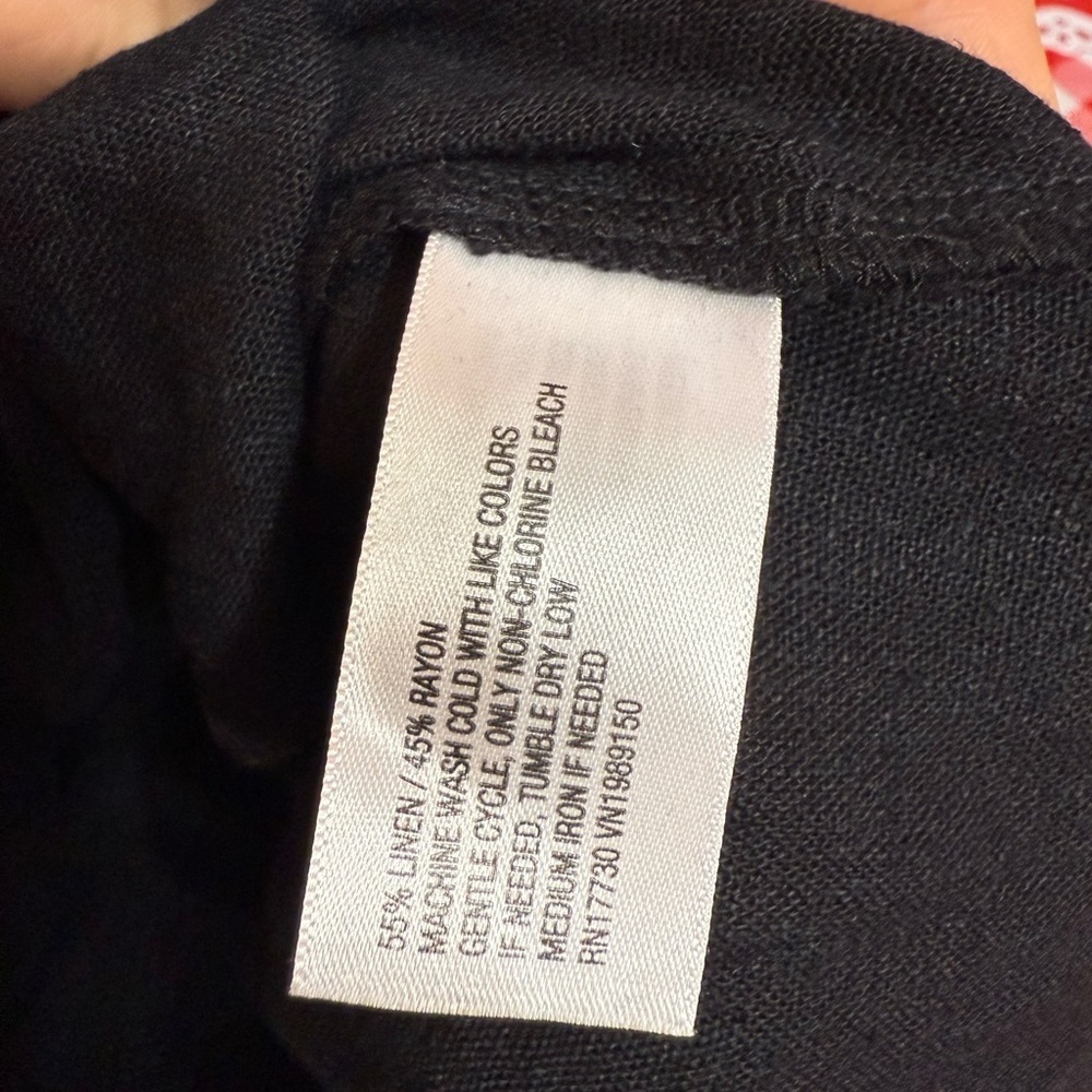 a new day Black Sleeveless Blouse Women's Size S - Picture 4 of 4